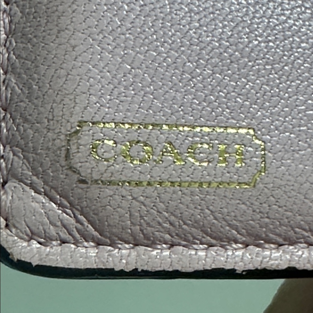 Coach Signature Mini Wallet - Picture 6 of 8